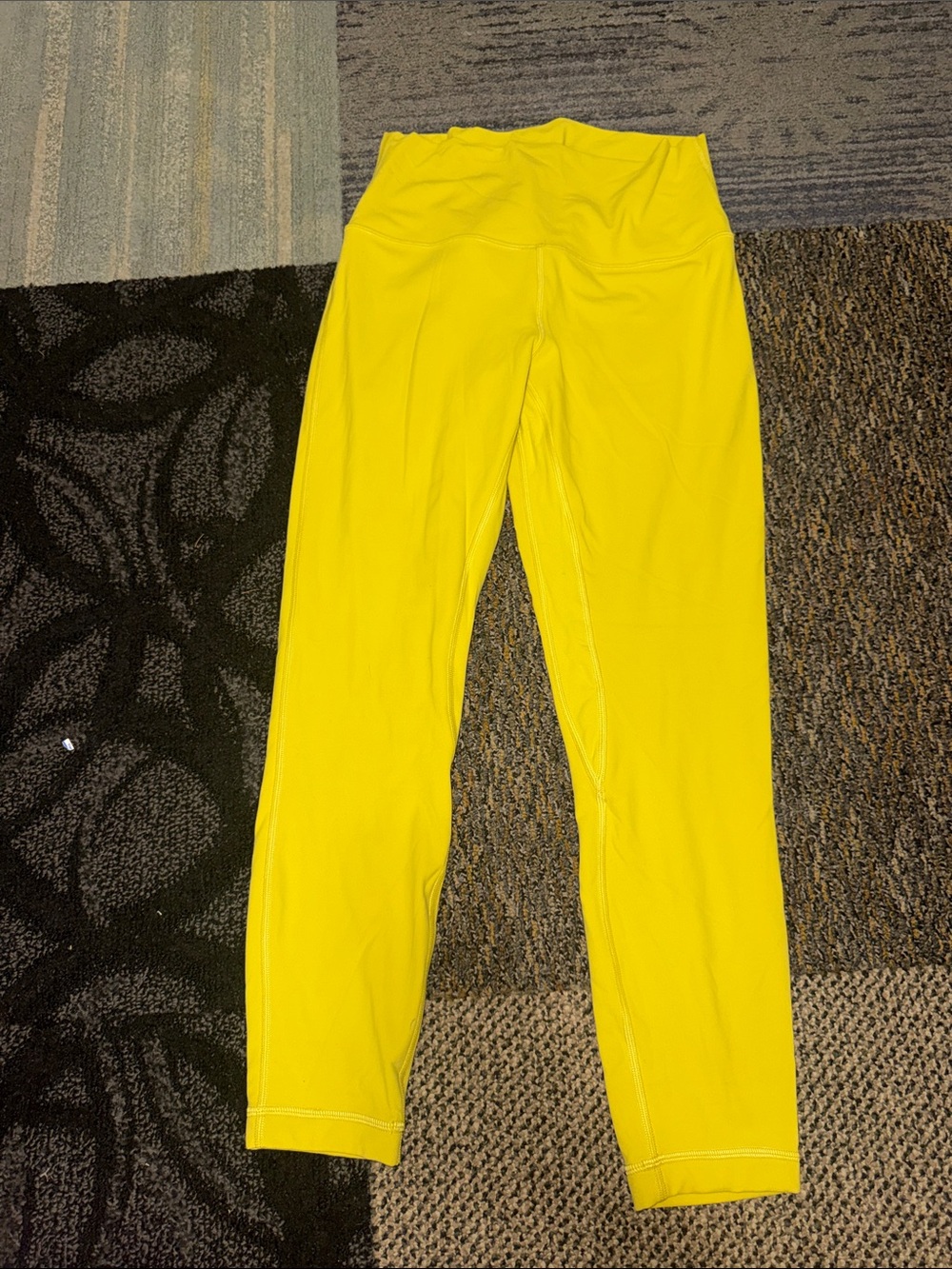 lululemon athletica Bright Yellow Leggings